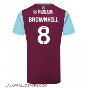 Burnley Josh Brownhill #8 Kotipaita 2024-25 Lyhythihainen